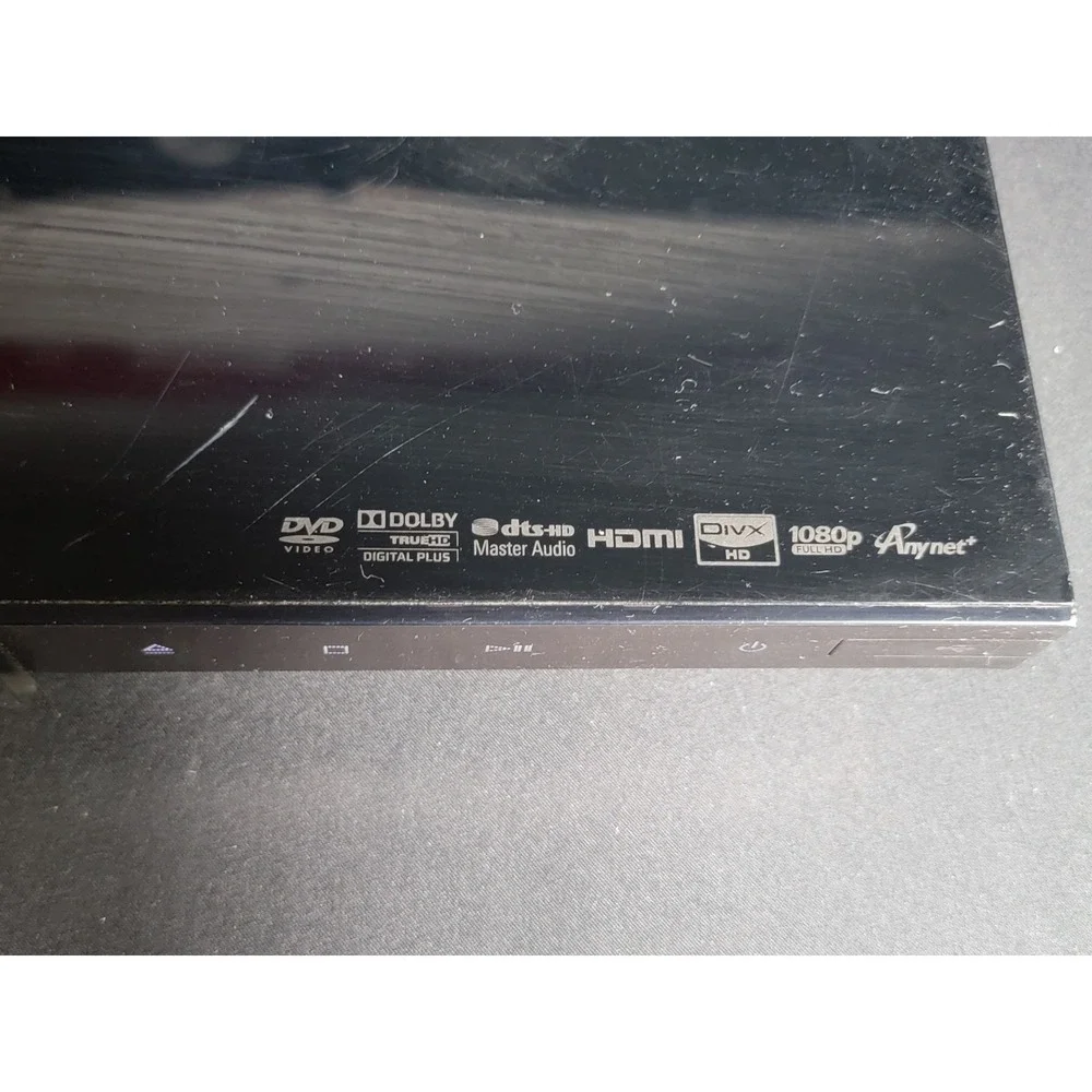 Samsung BD-C6500 Wifi Media Blu-Ray Network Player Tested No Remote Black